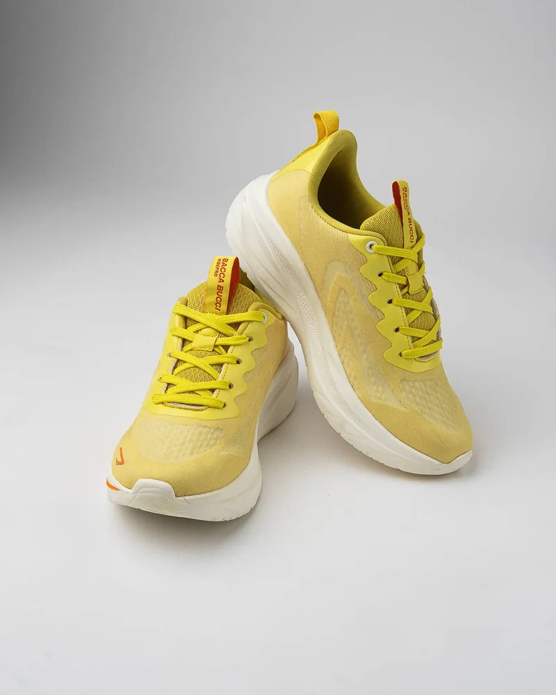 Bacca Bucci Yellow SPEED PRO Athleisure Running Shoes for Men | Best Price UAE